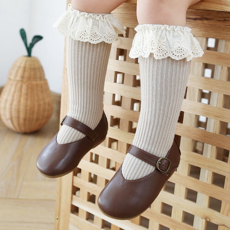 Lace Ruffle Sock | Multiple Colors