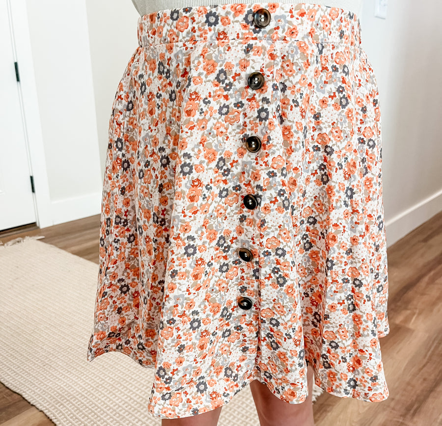 Willow Floral Skirt