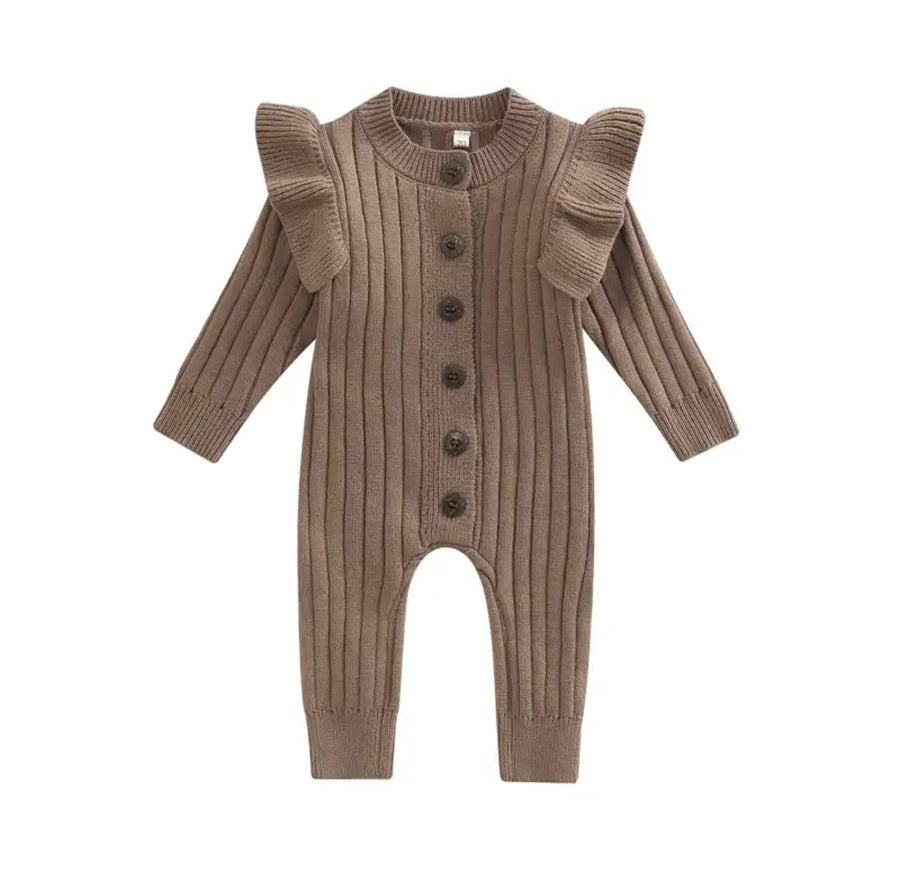 Scottie Knitted Long Romper