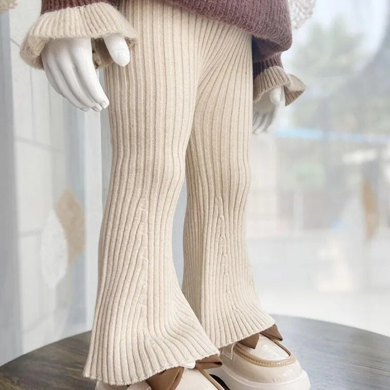 Thickened Knit Pants