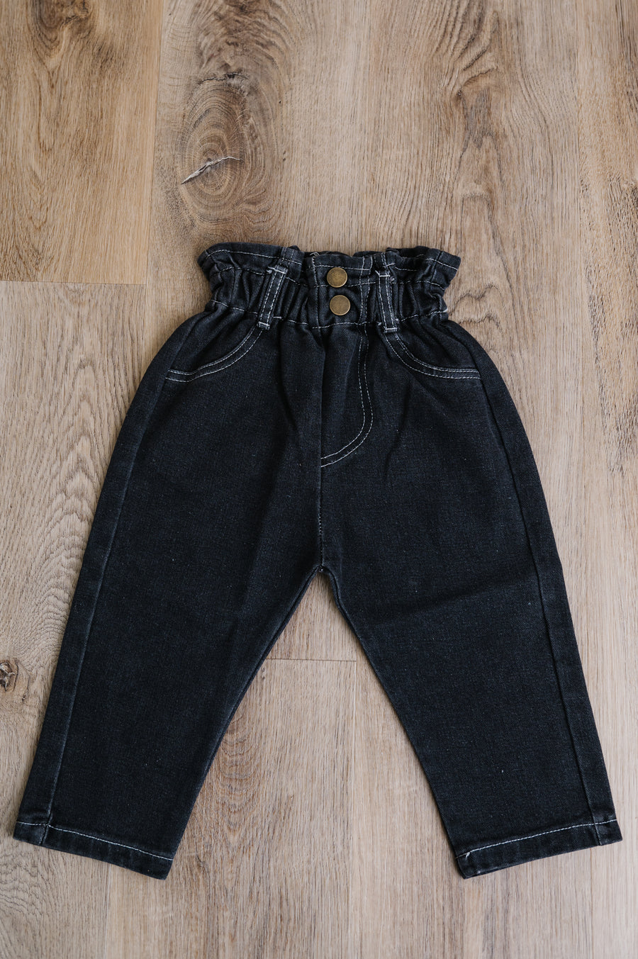 Paperbag Black Jeans