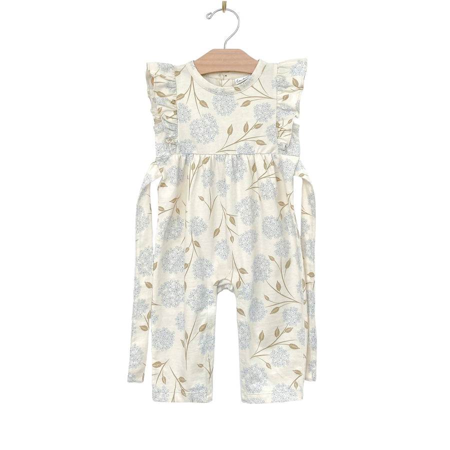 Sailor Flutter Romper- Hydrangea